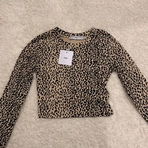 Cheetah Crop Top